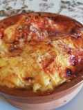 Lasagna Monoporzione nel Tegame di Terracotta al Forno