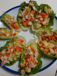 Una foto de Tacos de lechuga
