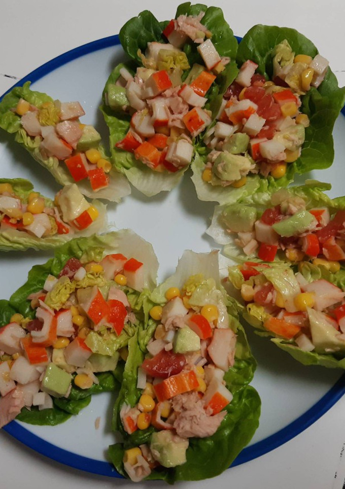 Una foto de Tacos de lechuga