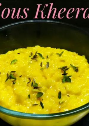 A picture of Kheeranand- Traditional Marwari Dessert.