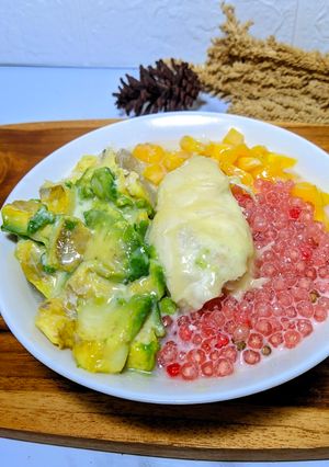 Foto resep Resep Es Teller Durian Simple