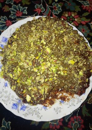 عکسی از دستور کیک یخچالی