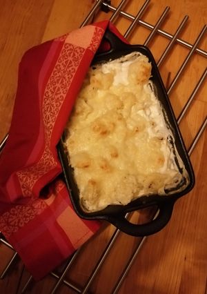 Une photo de 🌱 Gratin de choux fleur béchamel