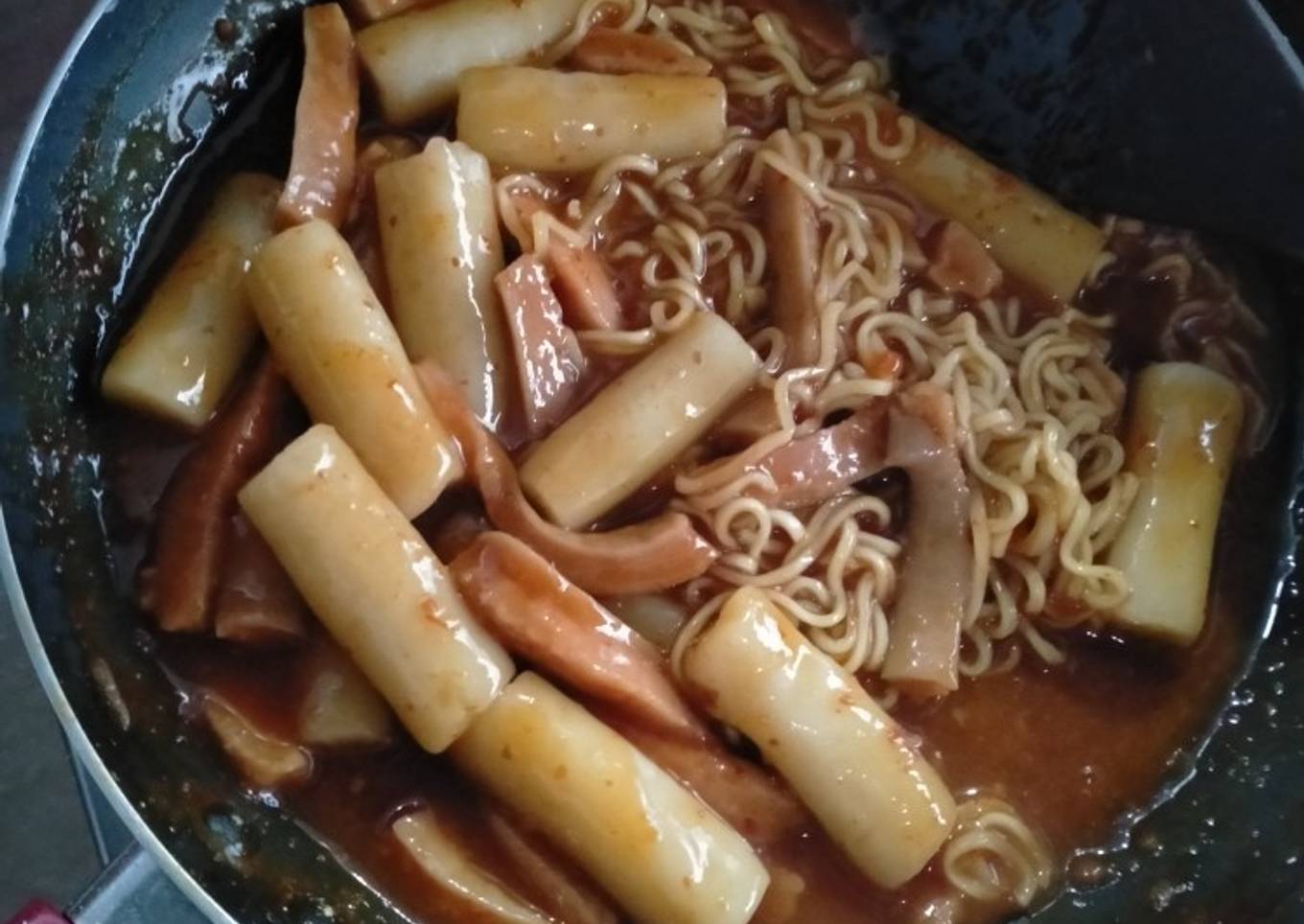 Rabokki (ramen&tteokbokki)