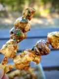 Brochetas de Pollo Satay y Champis