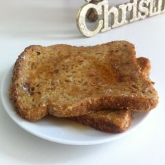 A picture of Vanilla Eggnog French toast.