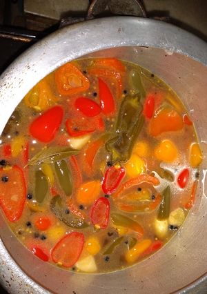 Una foto de Conserva de Locoto o Jalapeño Agridulce (Ajíes Agridulces)