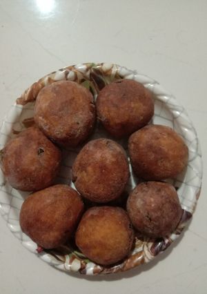 A picture of Farali pattice or upvas kachori.