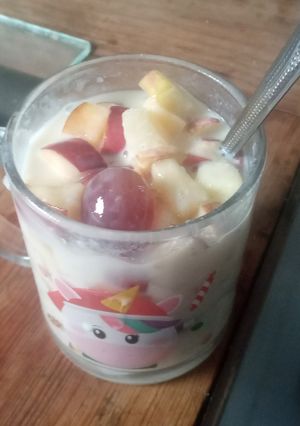Una foto de Ensalada de manzana (súper sencila)