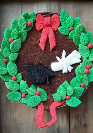 Foto di Tiramisù corona di laurea