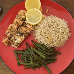 Cooked Salmon A picture of Cooked Salmon.