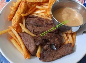 Foto resep Wagyu Tenderloin Steak with Mushroom Sauce