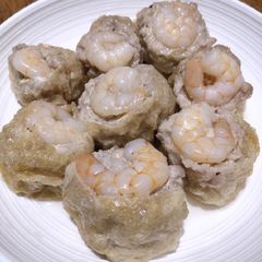 A picture of Steam Tofu Balls with Ground Pork.