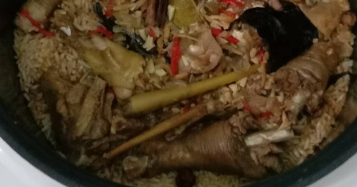  Resep  Nasi  Kebuli  Ayam Kampung Magicom oleh Tiny Daviza 