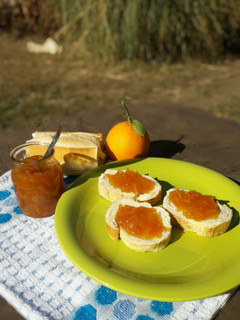 Una foto de Mermelada casera de naranja