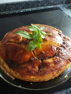 Una foto de Tarta flan
