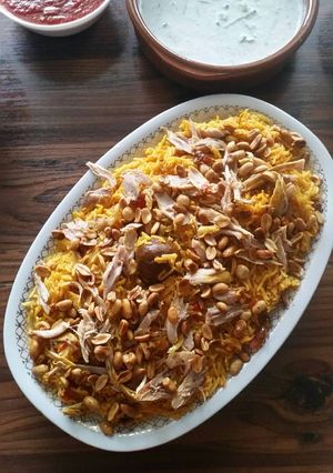 صورة لوصفة كبسه دجاج ع طريقتي