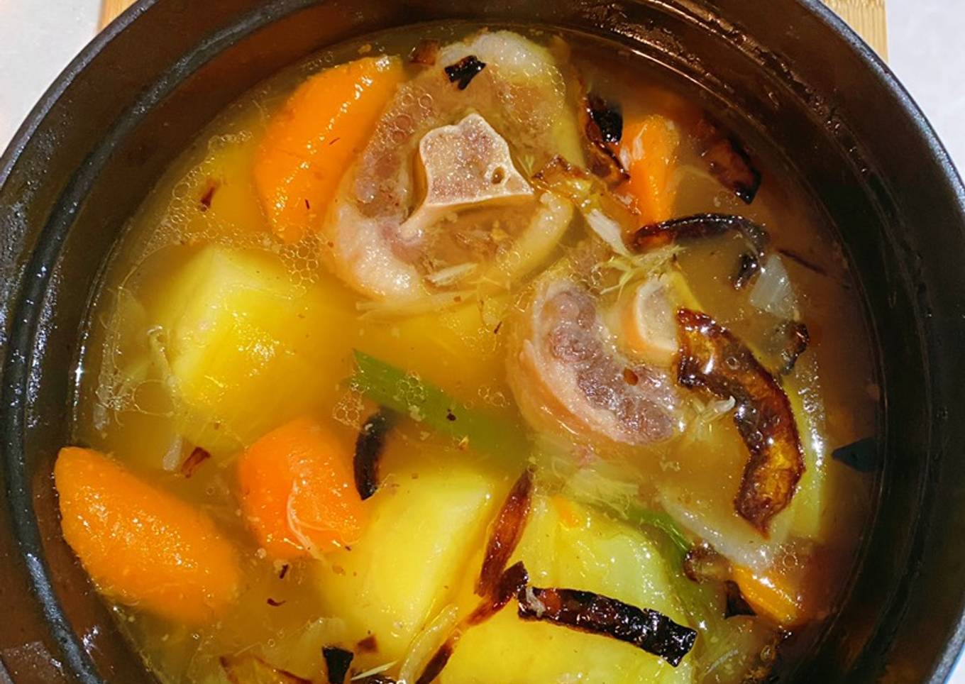 Oxtail soup