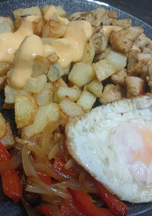Una foto de Bocaditos de pollo chatarra