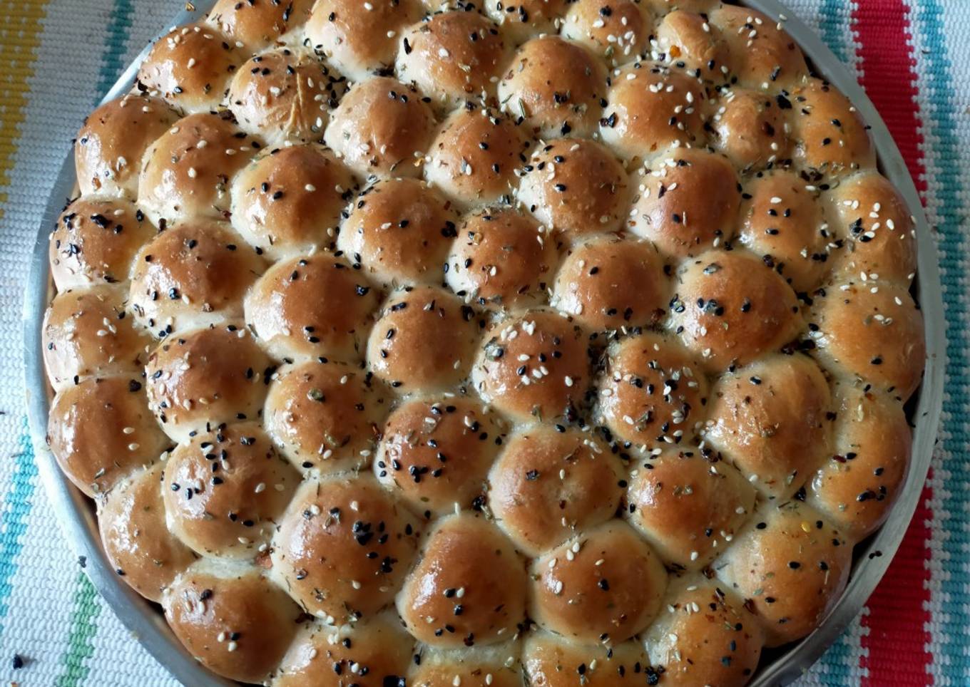 Honeycomb Bun