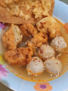Foto resep Bakso Goreng Kuah Kaldu