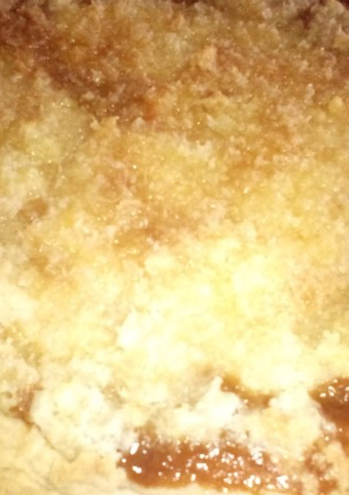 Una foto de Tarta de dulce de leche y coco