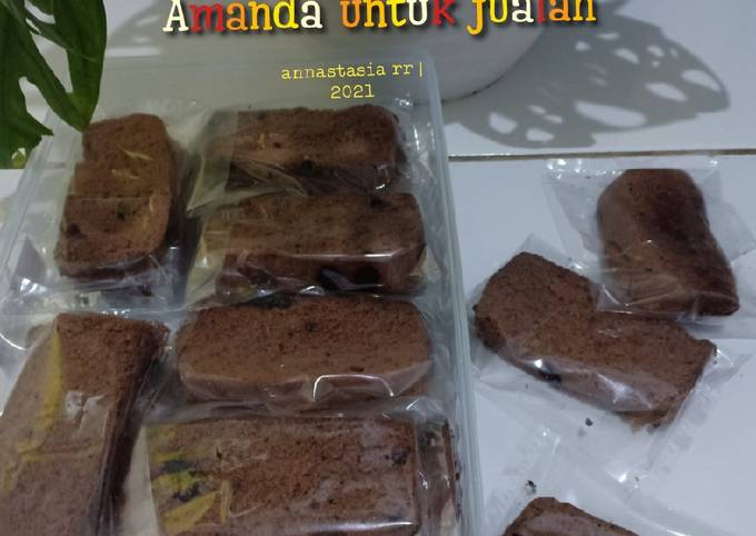 Brownies Kukus ala Amanda untuk jualan
