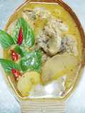 Green Curry with Chicken and Fresh Bamboo Shoots