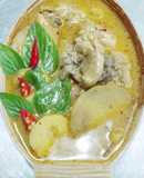 แกงเขียวหวานไก่หน่อไม้สด