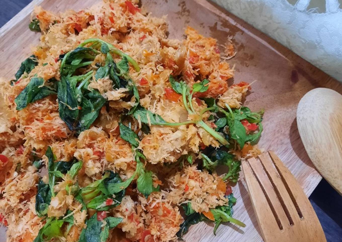 Sambal(urap) Tempe Daun Jeruk ala Dapur Rumah😋