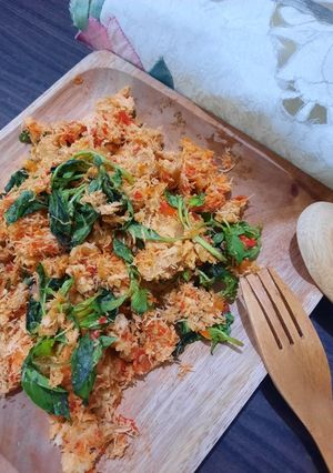 Foto resep Sambal(urap) Tempe Daun Jeruk ala Dapur Rumah😋