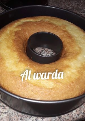 صورة لوصفة كيك اسفنجي