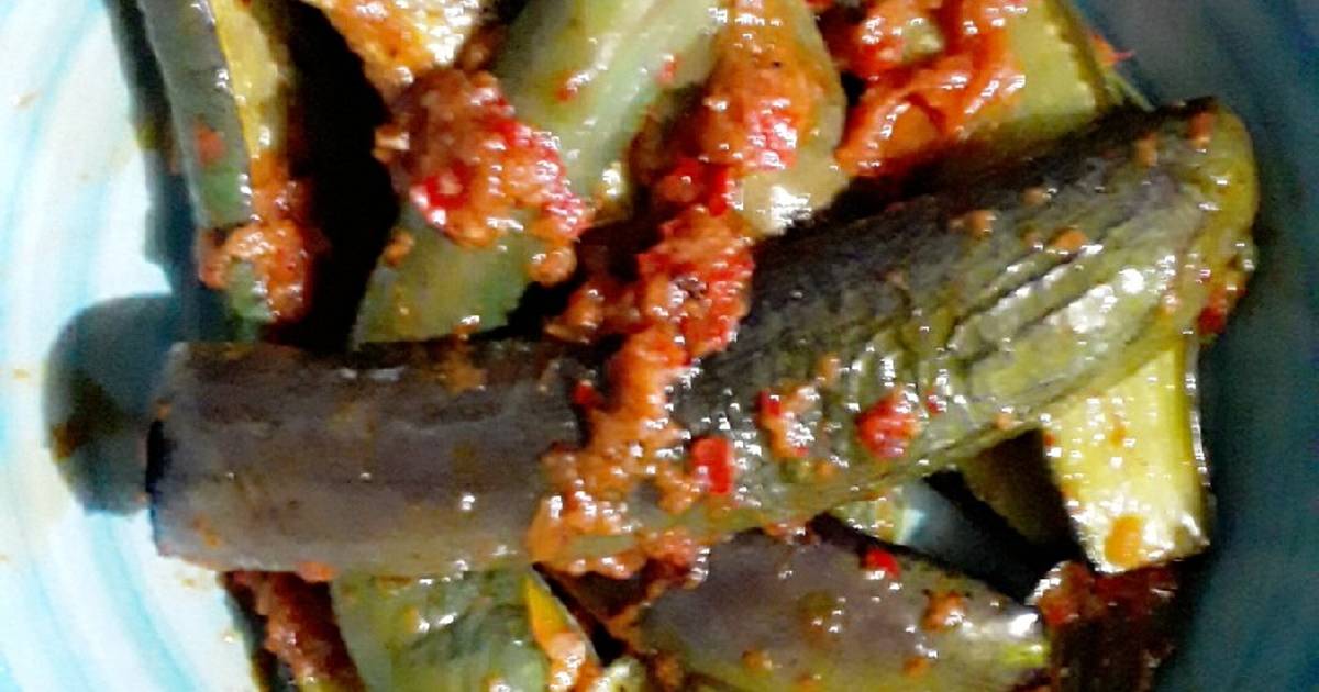 Resep Terong Ungu Sambal Terasi Oleh Sara Visrie Cookpad