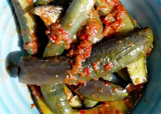 Resep Terong Ungu Sambal Terasi Anti Gagal