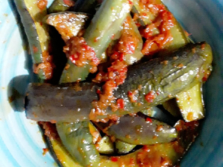 Resep Terong Ungu Sambal Terasi Anti Gagal