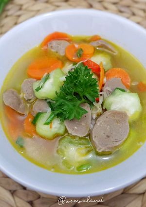 Foto resep Sup Oyong Kaldu Gurih