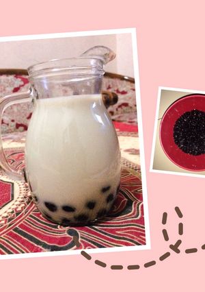 Foto resep Black pearl/ bubble