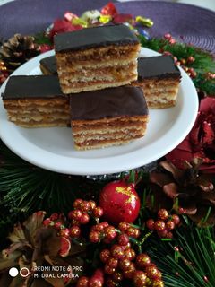 Diós zserbó recept fotója