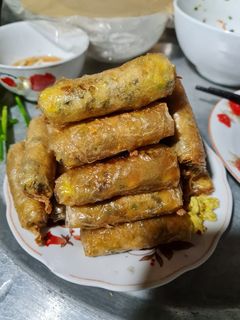 Hình của món Nem chay.