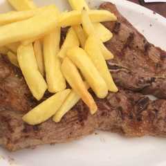 Una foto de Asado banderita a la parrilla