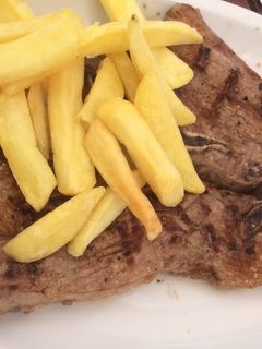 Una foto de Asado banderita a la parrilla