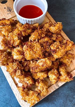 Hình của món Chicken Nuts Phiên Bản Eatclean Bằng NCKD.