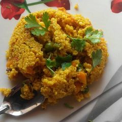 A picture of Daliya Upma.