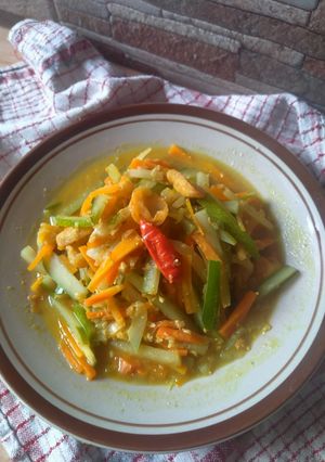 Foto resep Tumis acar telur puyuh kuah kuning