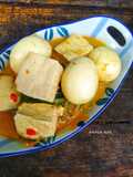 Tahu Telur Masak Terasi
