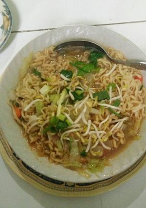 Foto resep Ramen pedas