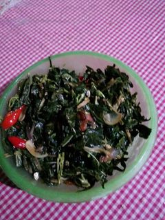 Foto resep Tumis daun pucuk ubi