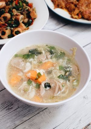 Foto resep Sup Telur Bakso