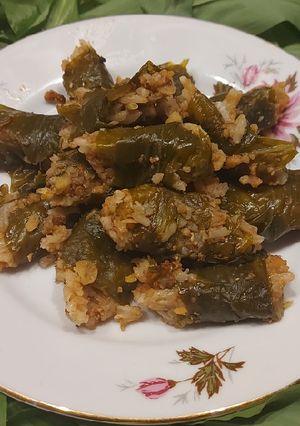 Töltött medvehagyma recept fotója