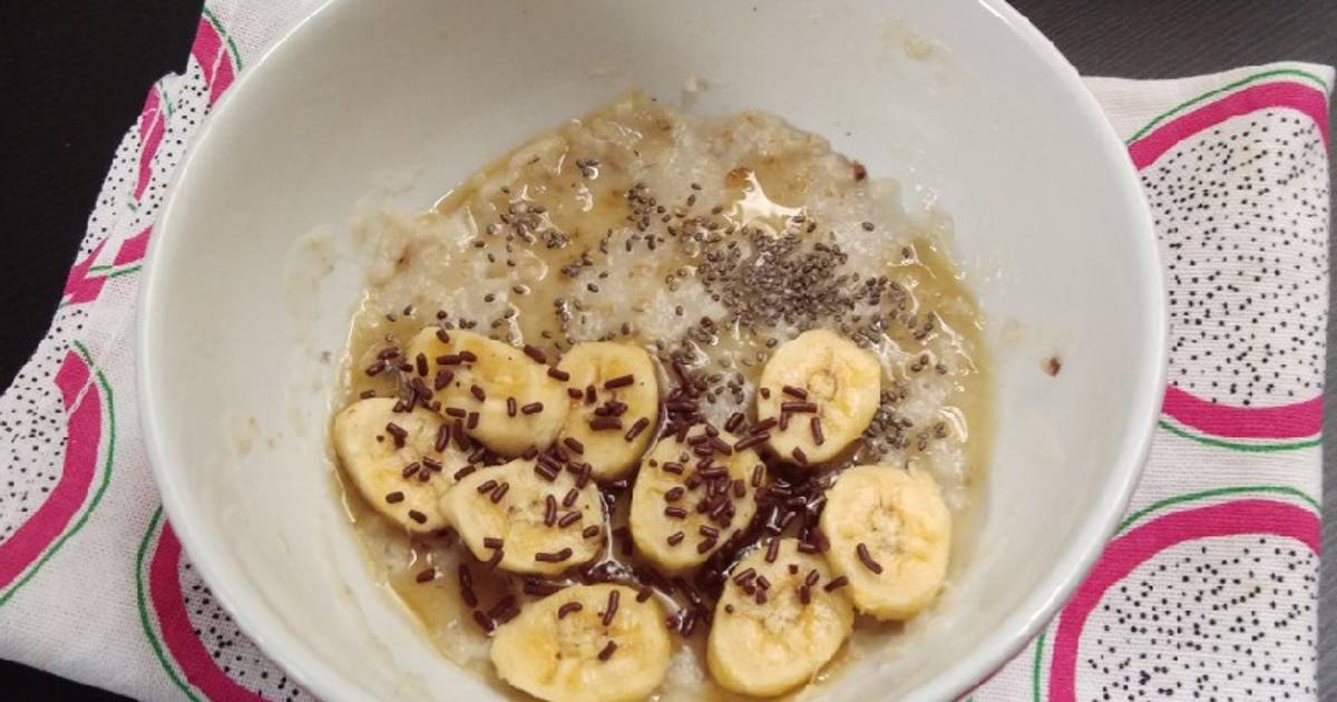 Resep Oatmeal pisang oleh Evan Cookpad